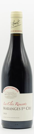 Domaine Chevrot wine — bottle 9