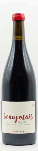Domaine de Fa wine — bottle 2