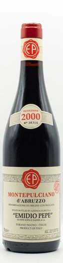 Emidio Pepe wine — bottle 10