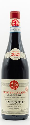 Emidio Pepe wine — bottle 2