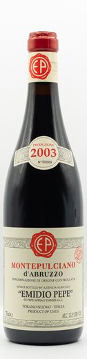 Emidio Pepe wine — bottle 7